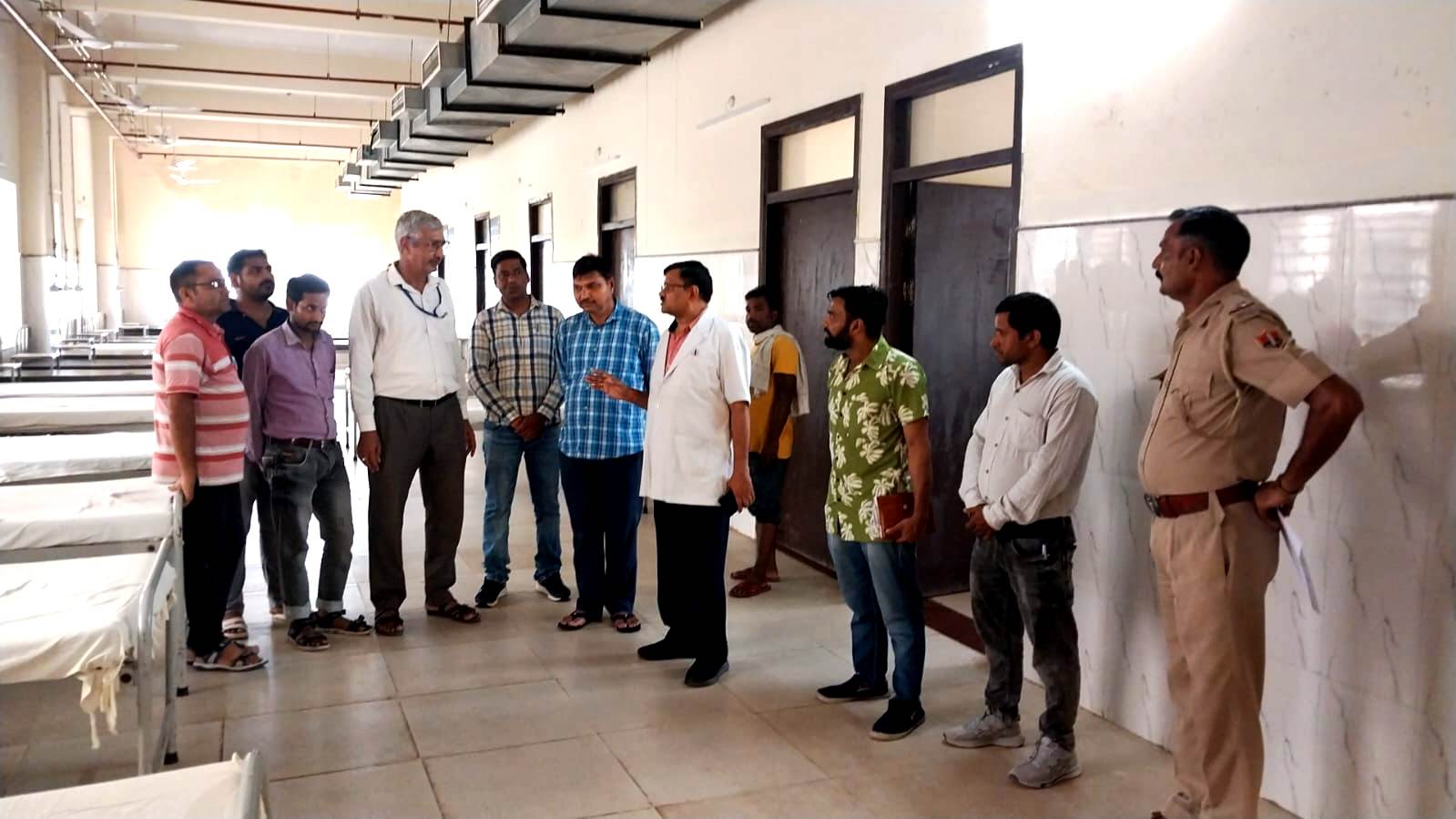 धौलपुर जिला अस्पताल में बनाया डेडीकेटेड वार्ड धौलपुर जिला अस्पताल में बनाया डेडीकेटेड वार्ड