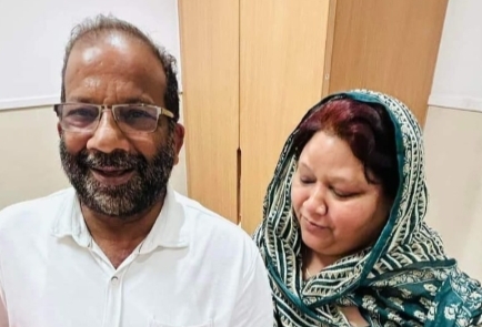सपा विधायक और उनकी पत्नी
