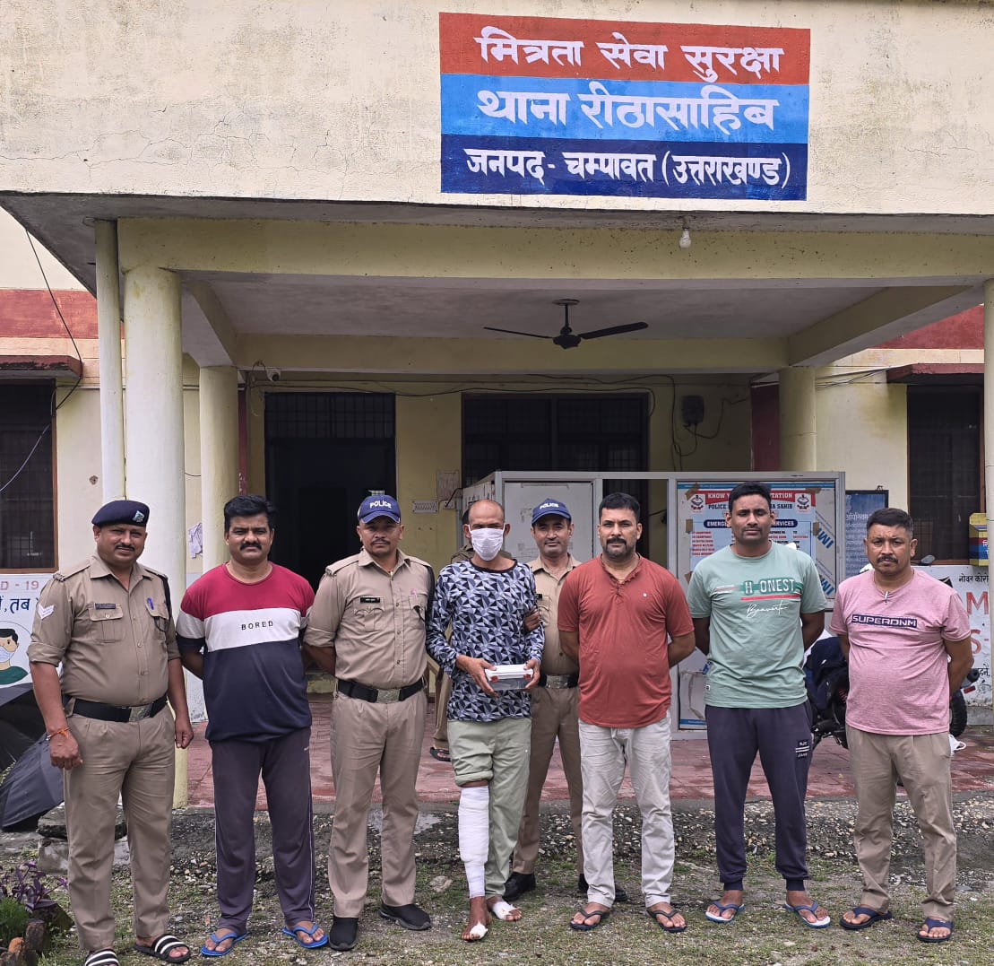 पुलिस द्वारा गिरफ्तार फरार कैदी