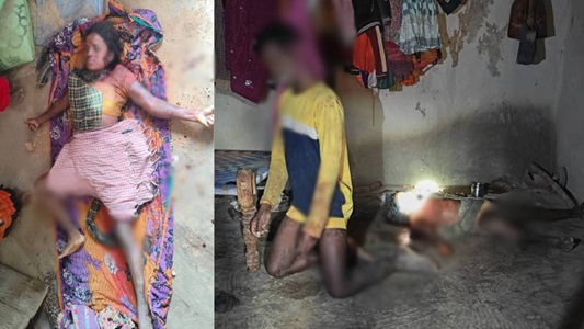 पति ने तीर से गला रेतकर की पत्नी की हत्या, फिर खुद झूला फांसी के फंदे पर पति ने तीर से गला रेतकर की पत्नी की हत्या, फिर खुद झूला फांसी के फंदे पर
