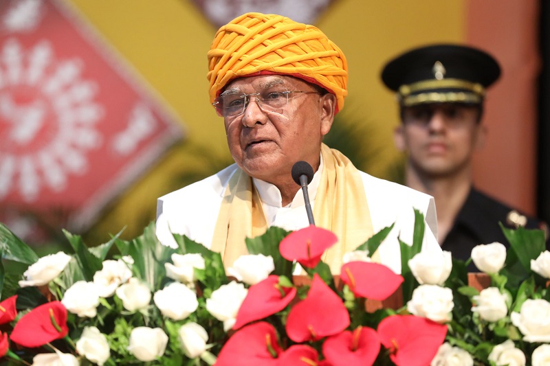 देश के सर्वागीण विकास के लिए जवाबदेही से संकल्प बद्ध होकर करें कार्यः राज्यपाल पटेल देश के सर्वागीण विकास के लिए जवाबदेही से संकल्प बद्ध होकर करें कार्यः राज्यपाल पटेल
