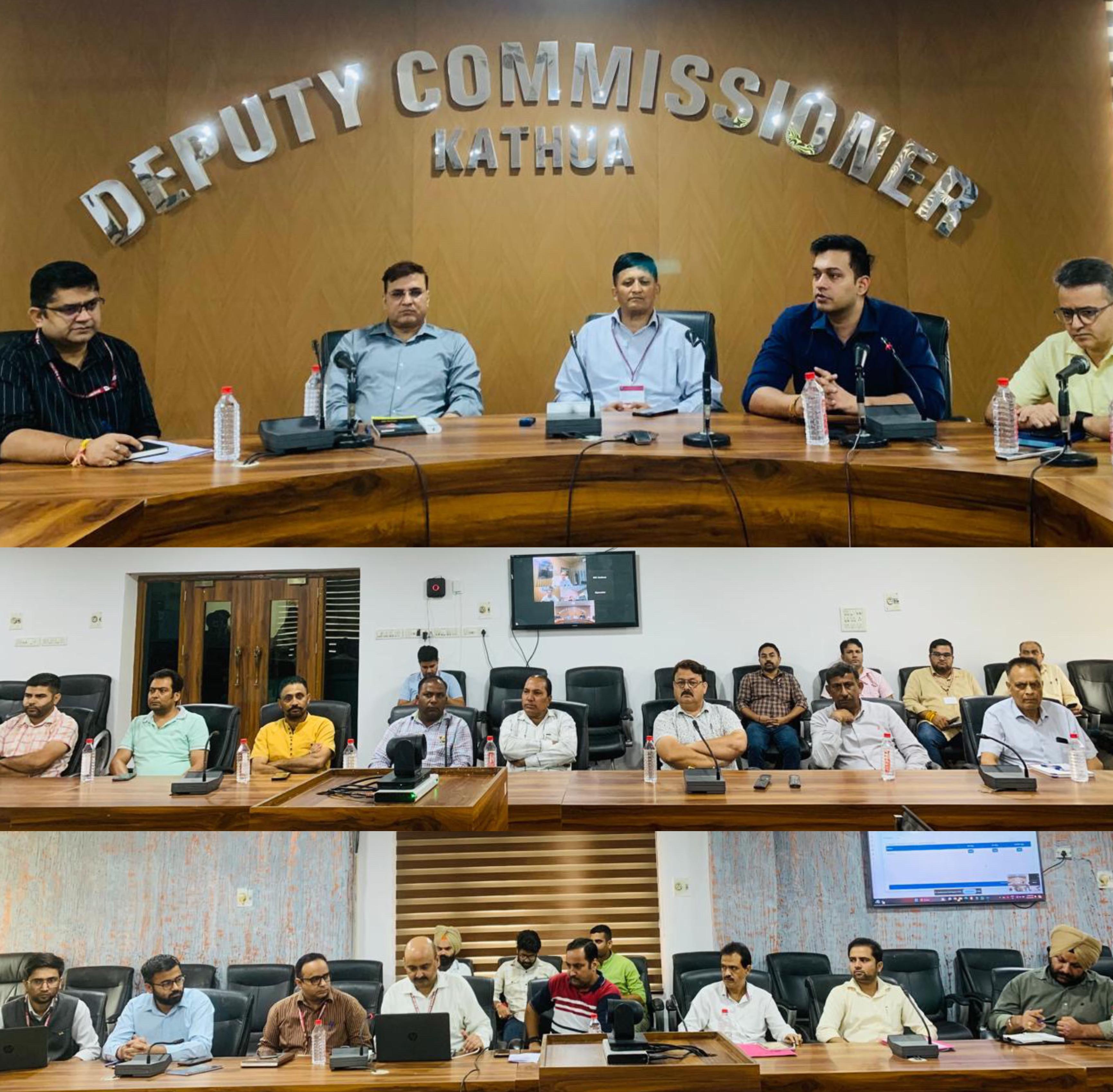 कठुआ में ईवीएम का दूसरा रैंडमाइजेशन किया गया कठुआ में ईवीएम का दूसरा रैंडमाइजेशन किया गया