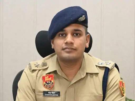 जिला पुलिस अधिक्षक चंद मोहन