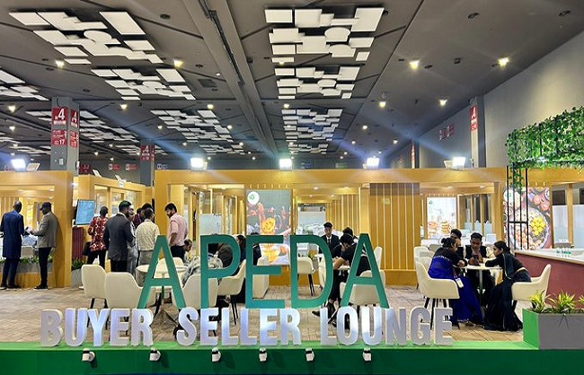 वर्ल्ड फूड इंडिया 2024 मेगा इवेट में एपीडा पैवेलियन का फोटो वर्ल्ड फूड इंडिया 2024 मेगा इवेट में एपीडा पैवेलियन का फोटो