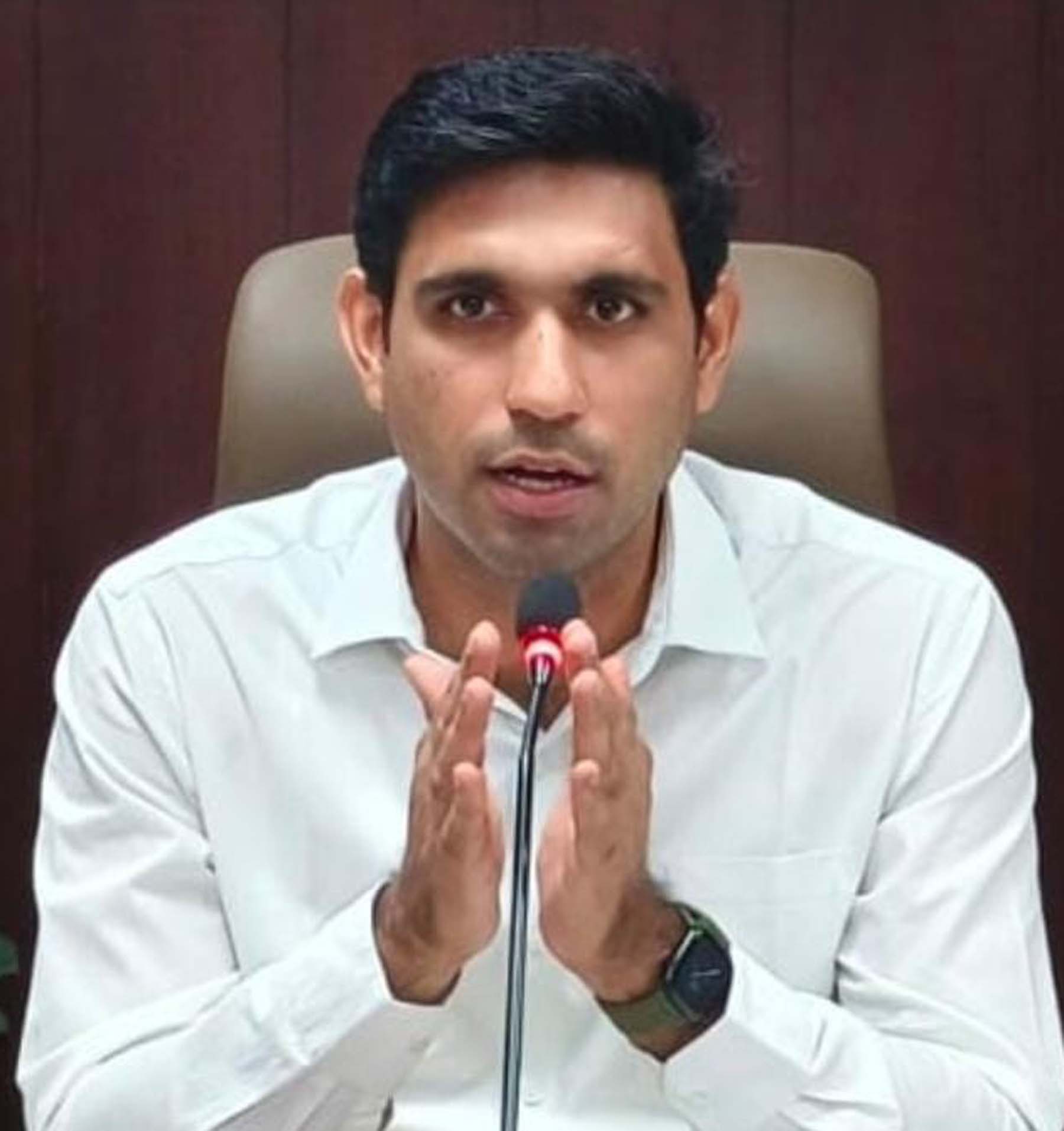 फोटो नंबर-02: डीसी निशांत यादव। फोटो नंबर-02: डीसी निशांत यादव।