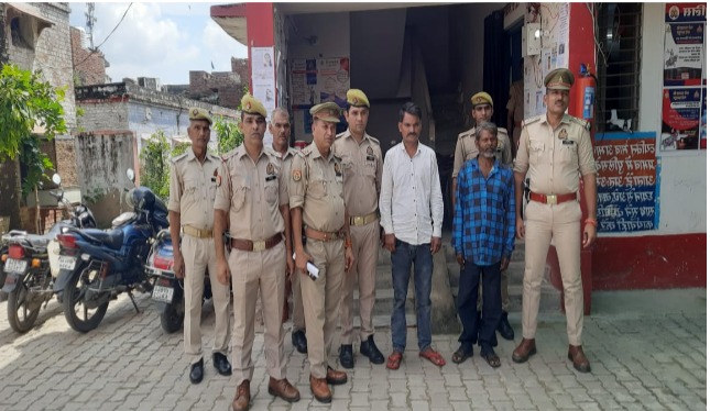गिरफ्तार अभियुक्त गिरफ्तार अभियुक्त