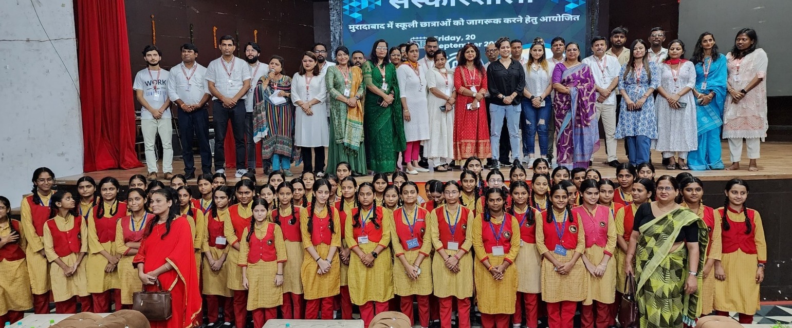पंचायत भवन सभागार में मुरादाबाद प्रेशर ग्रुप की ओर से रविवार को द्वितीय संस्कारशाला के दौरान उपस्थित विभिन्न कॉलेजों की छात्राएं एवं मातृ शक्तियां। पंचायत भवन सभागार में मुरादाबाद प्रेशर ग्रुप की ओर से रविवार को द्वितीय संस्कारशाला के दौरान उपस्थित विभिन्न कॉलेजों की छात्राएं एवं मातृ शक्तियां।