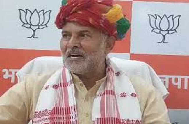 भाजपा के पूर्व प्रदेश अध्यक्ष प्रो. रामबिलास शर्मा भाजपा के पूर्व प्रदेश अध्यक्ष प्रो. रामबिलास शर्मा
