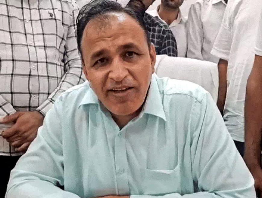 अनुशासनहीन और पार्टी गाइडलाइन से हटकर चलने वालाें की पार्टी के अंदर कोई जगह नहीं : सांसद उम्मेदाराम अनुशासनहीन और पार्टी गाइडलाइन से हटकर चलने वालाें की पार्टी के अंदर कोई जगह नहीं : सांसद उम्मेदाराम