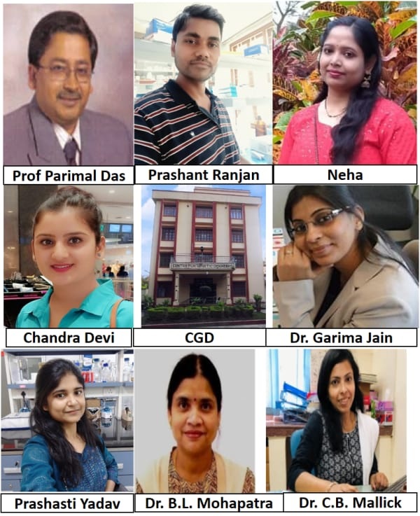 बीएचयू के सेंटर फॉर जेनेटिक डिसऑर्डर्स के शोधकर्ताओं की टीम बीएचयू के सेंटर फॉर जेनेटिक डिसऑर्डर्स के शोधकर्ताओं की टीम