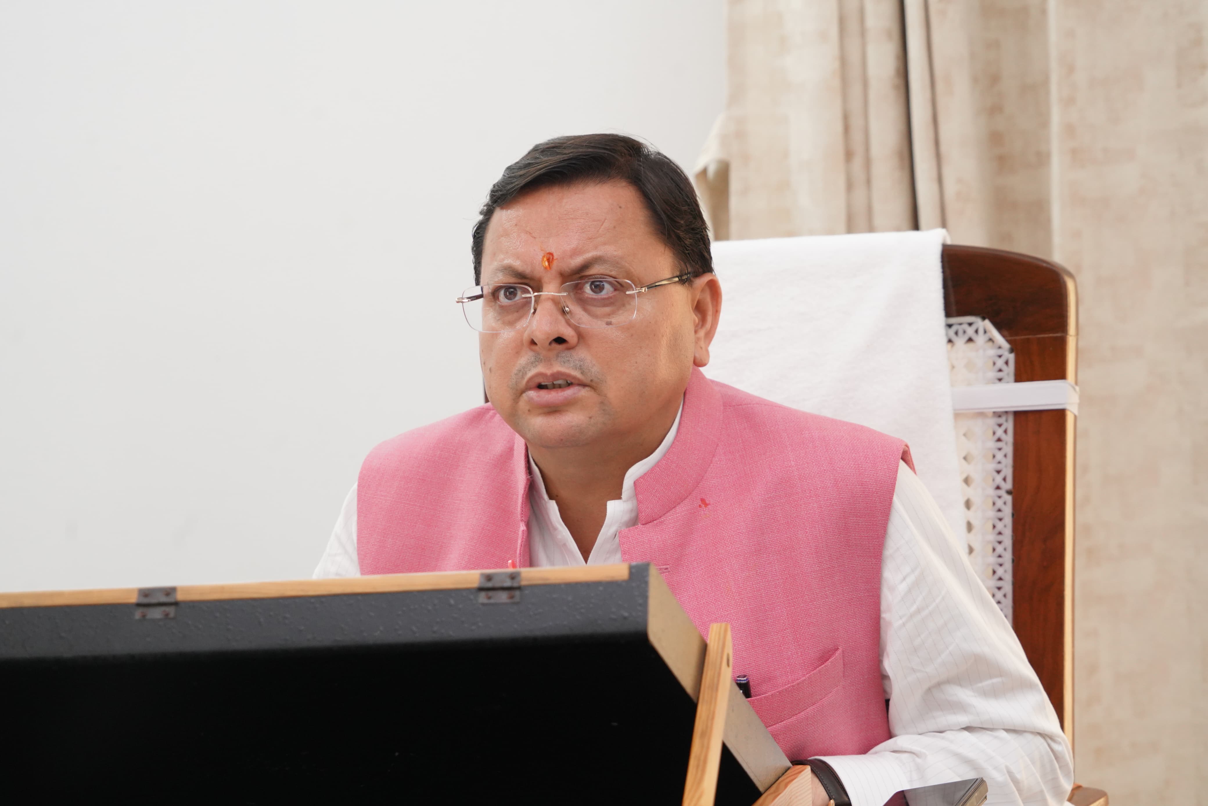 मुख्यमंत्री पुष्कर सिंह धामी। मुख्यमंत्री पुष्कर सिंह धामी।