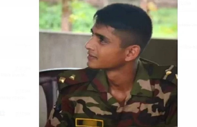 लेफ्टिनेंट तंजीम सरवर निरजन का फाइल फोटो। लेफ्टिनेंट तंजीम सरवर निरजन का फाइल फोटो।