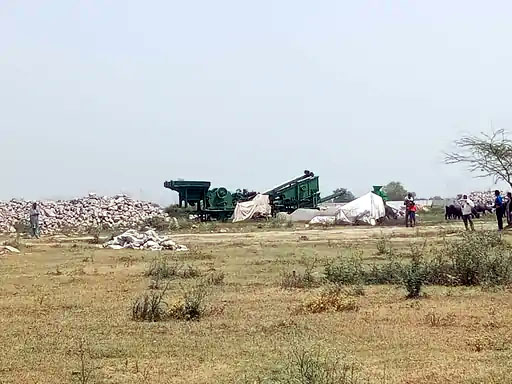 नगर निगम द्वारा लगाया गया संयंत्र। नगर निगम द्वारा लगाया गया संयंत्र।