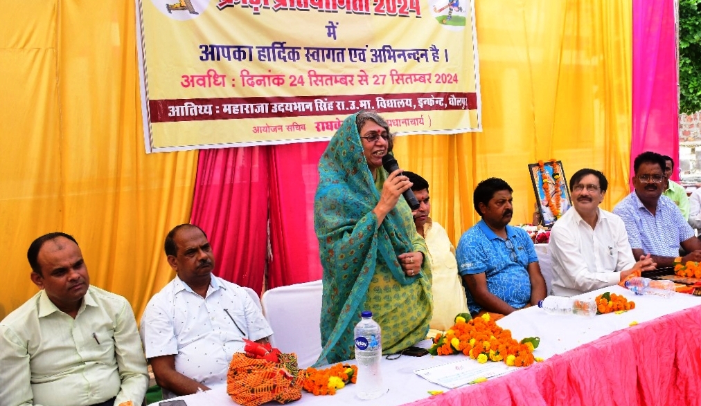 विद्यार्थी जीवन में शिक्षा के साथ खेलकूद भी महत्वपूर्ण : नीरजा विद्यार्थी जीवन में शिक्षा के साथ खेलकूद भी महत्वपूर्ण : नीरजा