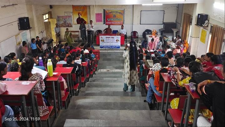 विजयाराजे सिंधिया कॉलेज में पोषण मेला विजयाराजे सिंधिया कॉलेज में पोषण मेला