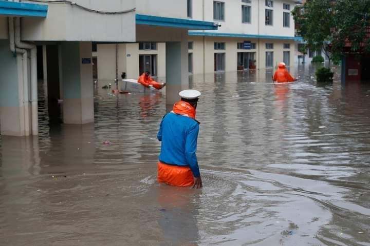 नेपाल में बाढ़ की अवस्था