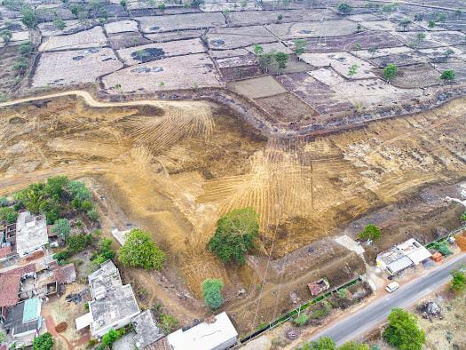 गहरीकरण के बाद तालाब की स्थिति। गहरीकरण के बाद तालाब की स्थिति।