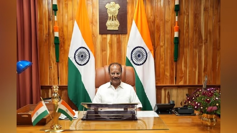 मिजोरमः आइज़ल में राज्यपाल के कार्यालय में इंद्रसेना रेड्डी नल्लू मिजोरमः आइज़ल में राज्यपाल के कार्यालय में इंद्रसेना रेड्डी नल्लू