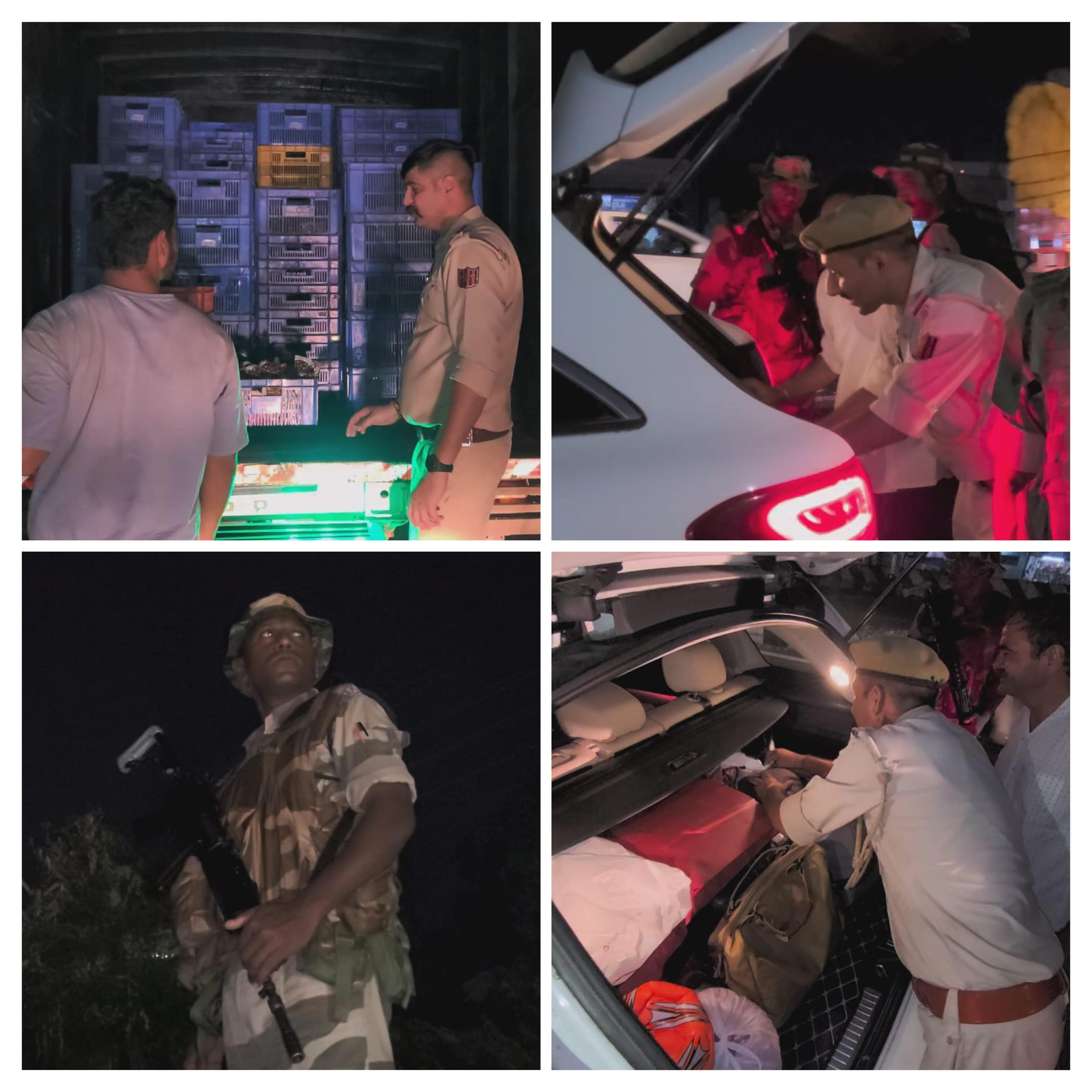 Jammu and Kashmir Police as well as other security agencies on alert for the last phase of voting Jammu and Kashmir Police as well as other security agencies on alert for the last phase of voting