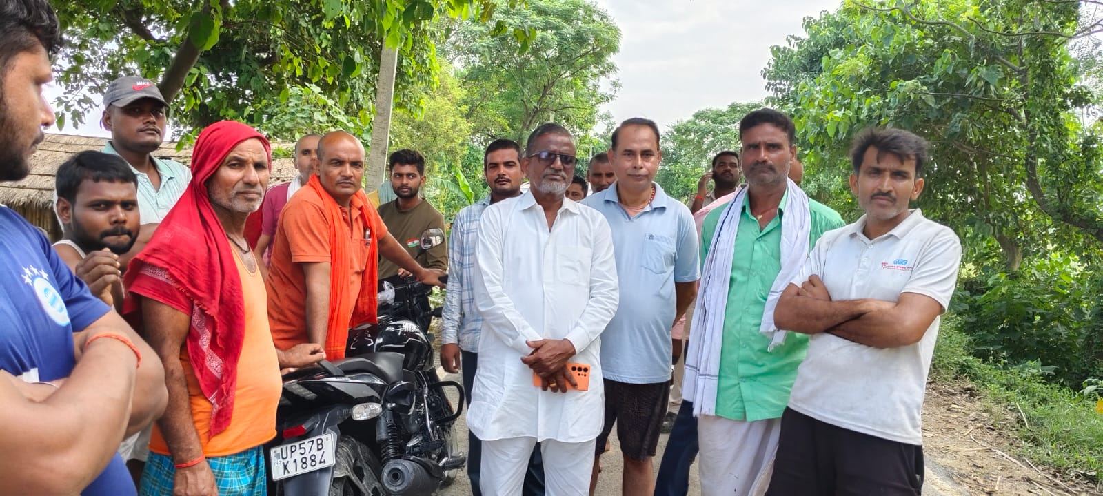 चम्पारण तटबंध टूटा चम्पारण तटबंध टूटा