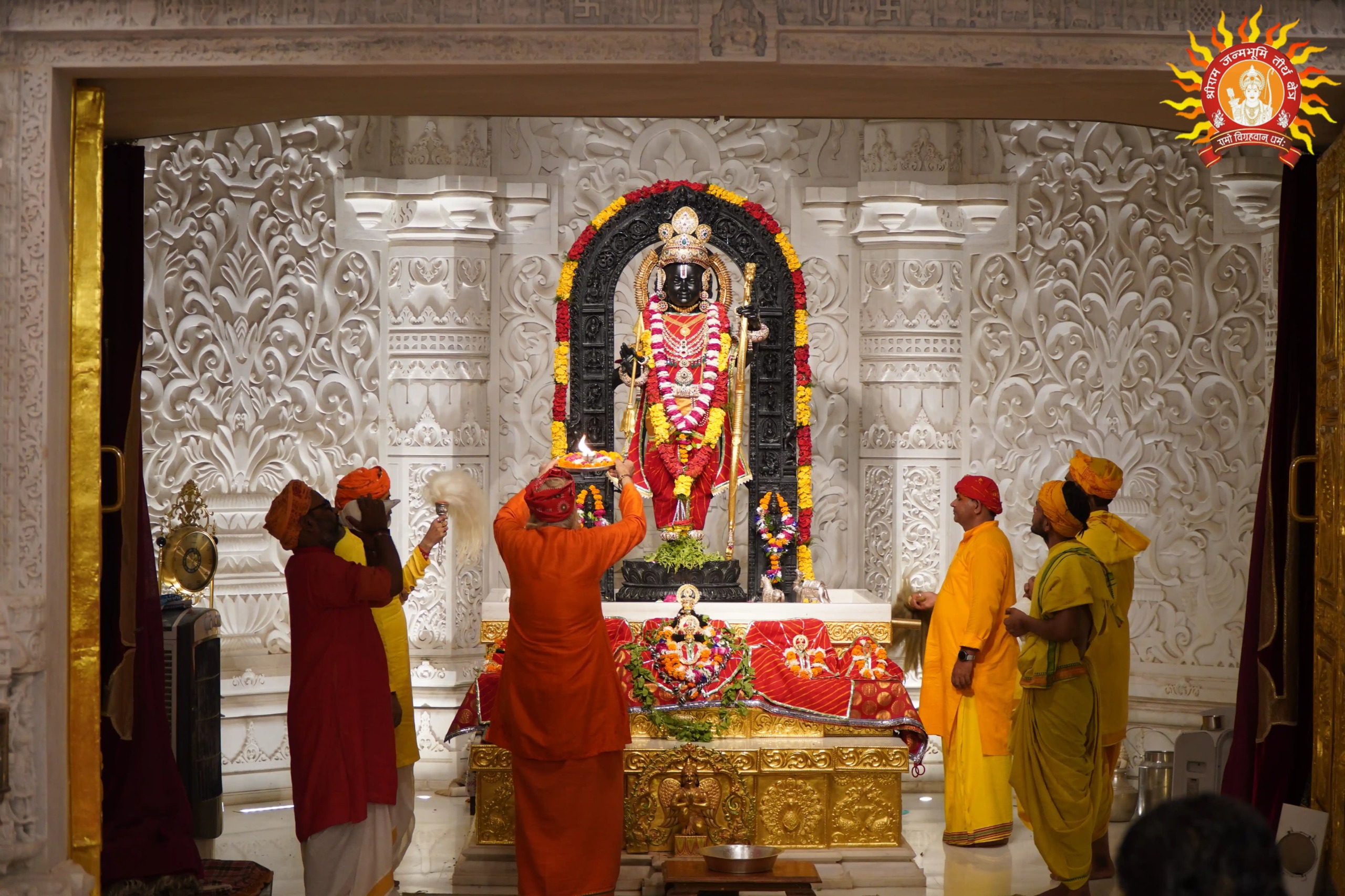 रामजन्मभूमि श्री कृष्ण जन्माष्टमी पूजन रामजन्मभूमि श्री कृष्ण जन्माष्टमी पूजन