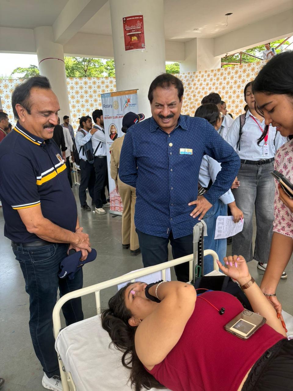रक्तदान शिविर में भारी संख्या में लोगों ने लिया भाग: 1046 यूनिट रक्त एकत्रित रक्तदान शिविर में भारी संख्या में लोगों ने लिया भाग: 1046 यूनिट रक्त एकत्रित