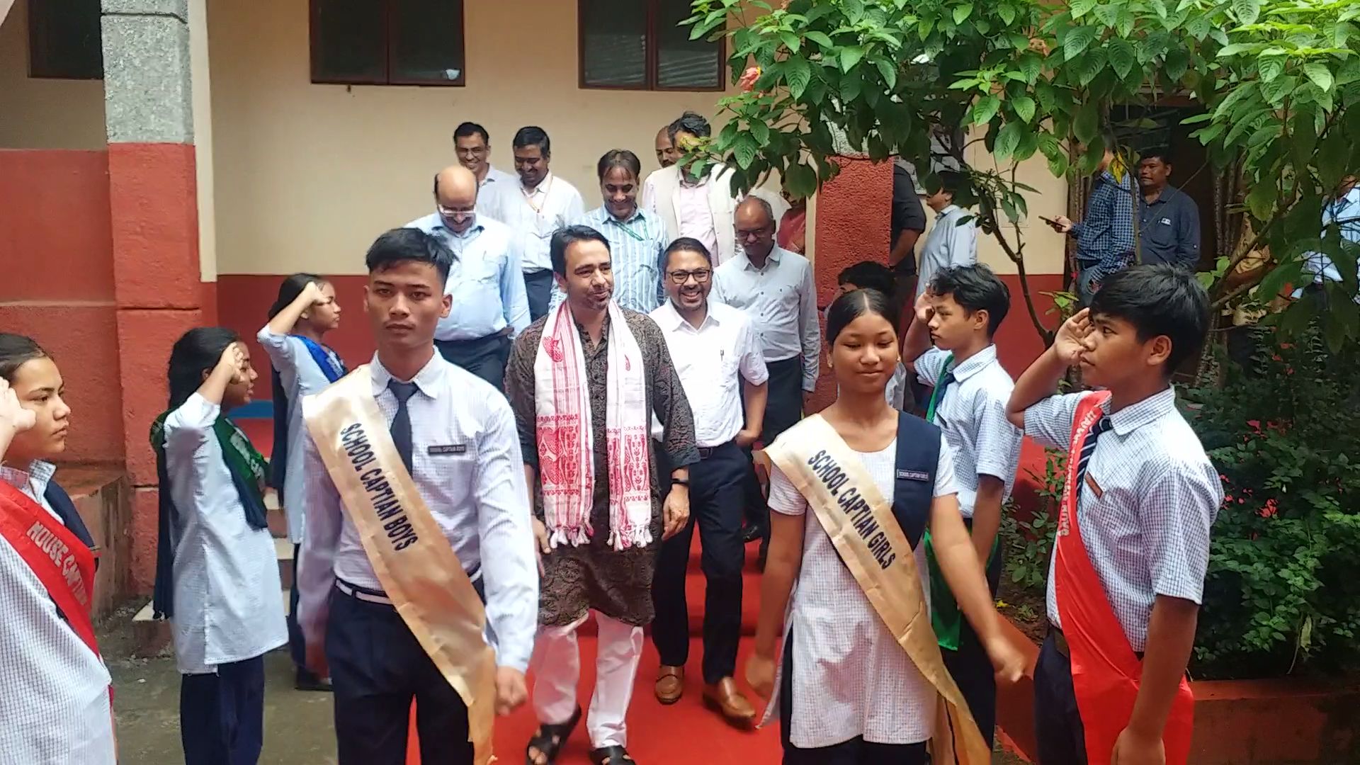जेएनवी रि-भोई में मनाई गई गांधी एवं शास्त्री जयंती।