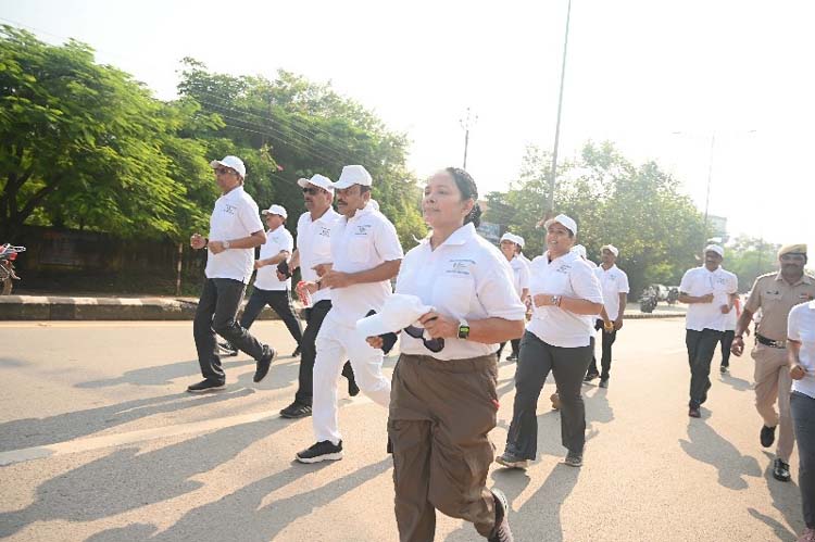 एसईसीएल द्वारा बिलासपुर शहर में हैप्पी रन का आयोजन एसईसीएल द्वारा बिलासपुर शहर में हैप्पी रन का आयोजन