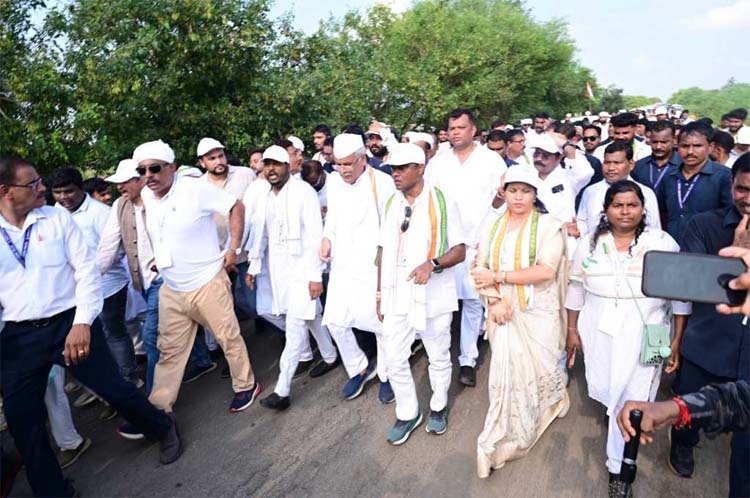 कांग्रेस की छह दिवसीय न्याय यात्रा का समापन कांग्रेस की छह दिवसीय न्याय यात्रा का समापन