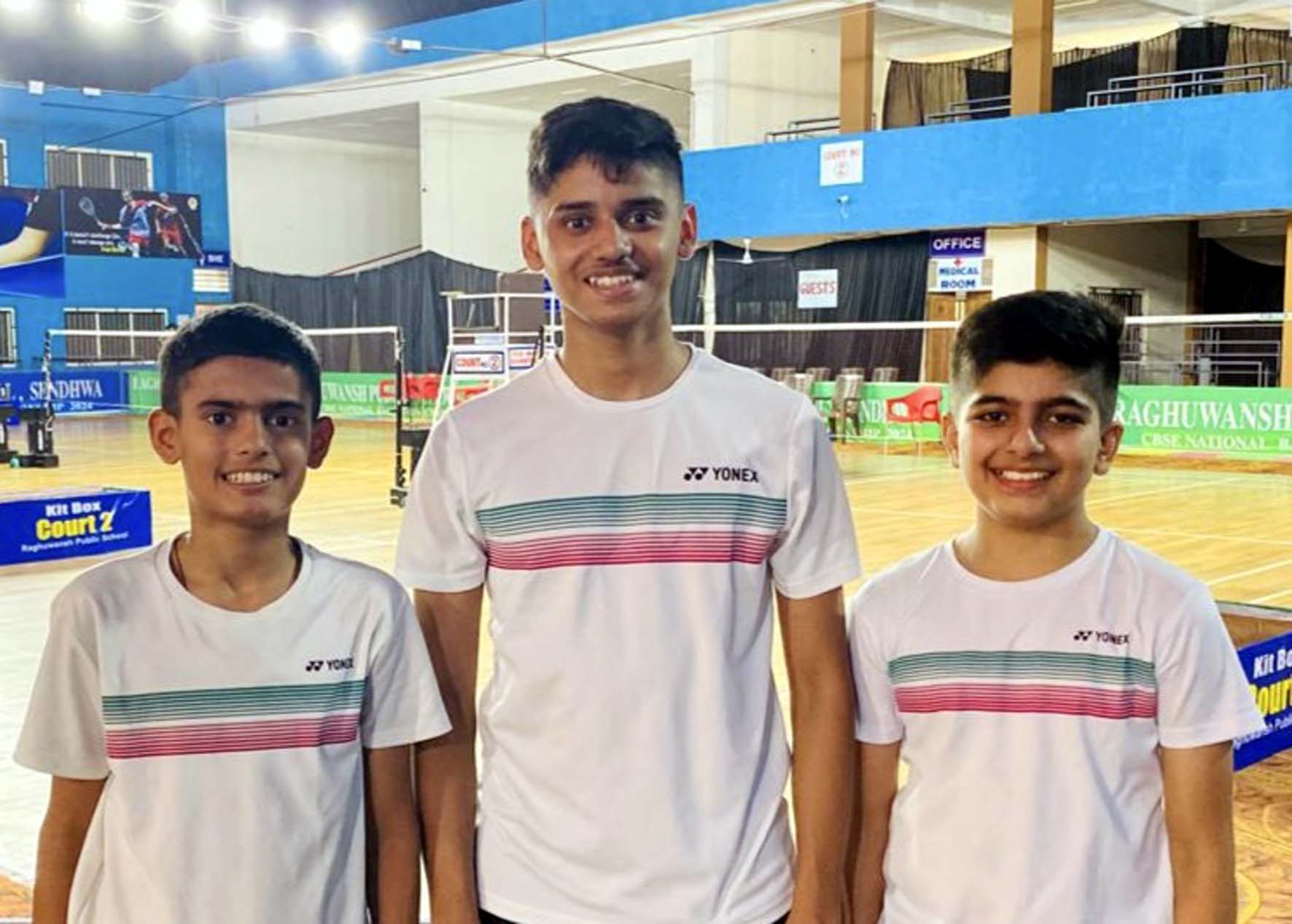 हरियाणा टीम में चयनित हरियाणा पावर स्पोर्ट्स ग्रुप नर्सरी के खिलाड़ी सिद्धार्थ, आरिफ व शौर्य प्रताप सिंह। हरियाणा टीम में चयनित हरियाणा पावर स्पोर्ट्स ग्रुप नर्सरी के खिलाड़ी सिद्धार्थ, आरिफ व शौर्य प्रताप सिंह।