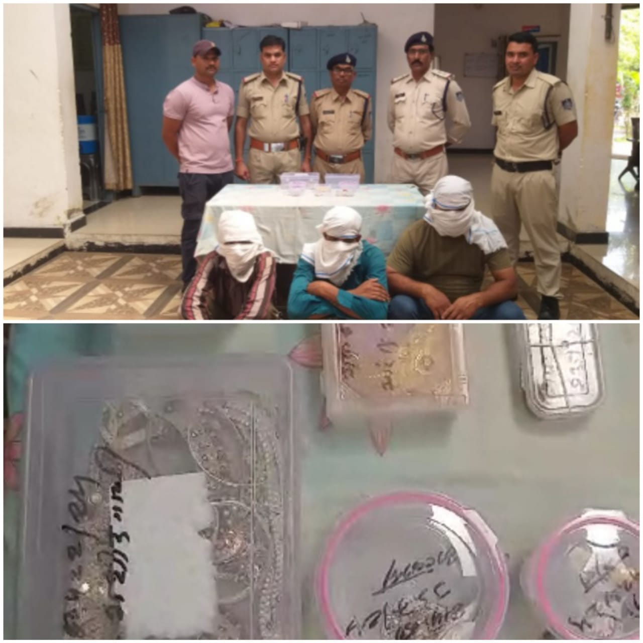 पांच लाख से अधिक का माल बरामद पांच लाख से अधिक का माल बरामद