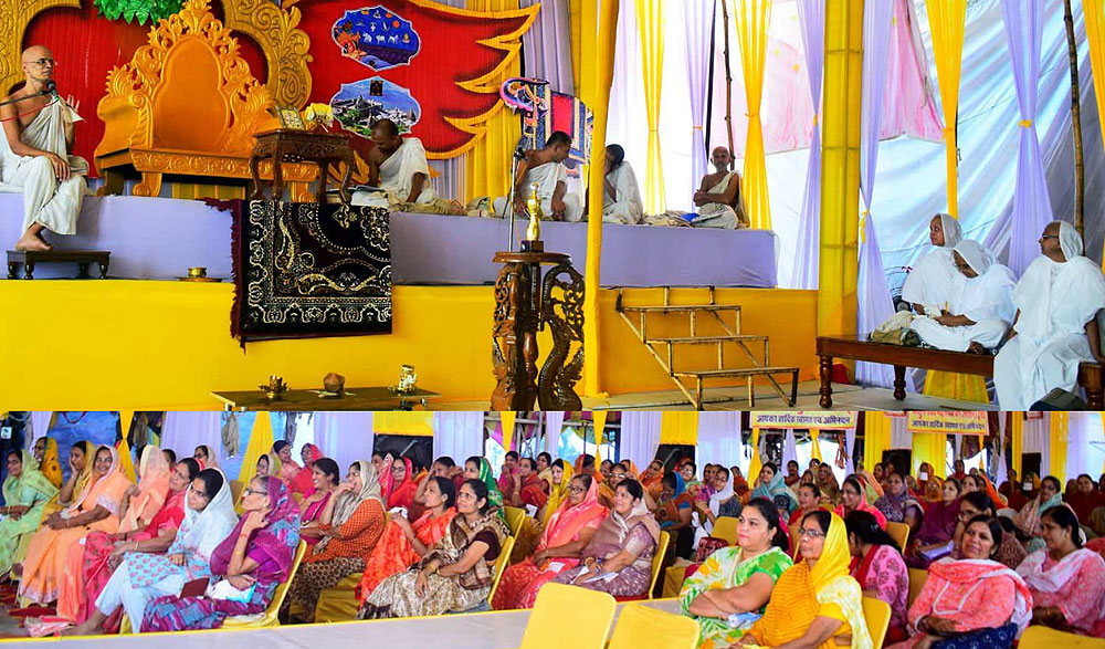 सास -बहू अधिवेशन में बहुओं ने किया सास का सम्मान, 500 सास व बहुओं ने हिस्सा लिया सास -बहू अधिवेशन में बहुओं ने किया सास का सम्मान, 500 सास व बहुओं ने हिस्सा लिया