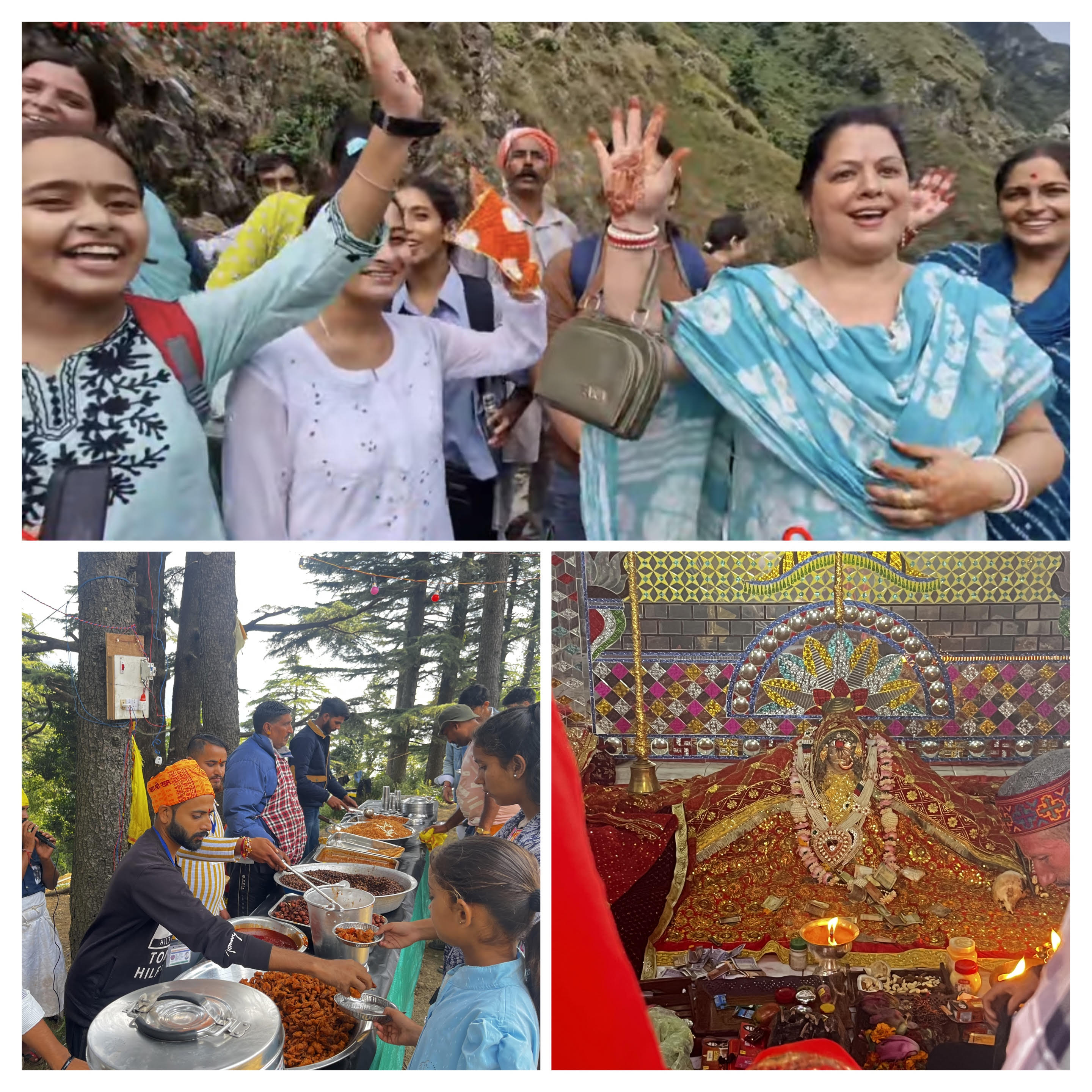 Thousands of devotees came to pay obeisance at Jodiyan Mata temple Thousands of devotees came to pay obeisance at Jodiyan Mata temple