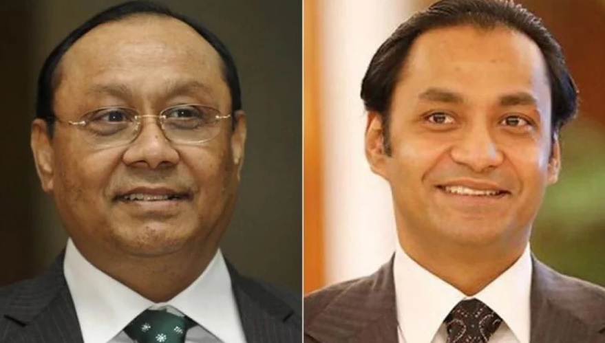अहमद अकबर शोभन (बाएं) और सईम शोभन अनवीर। फोटो-फाइल