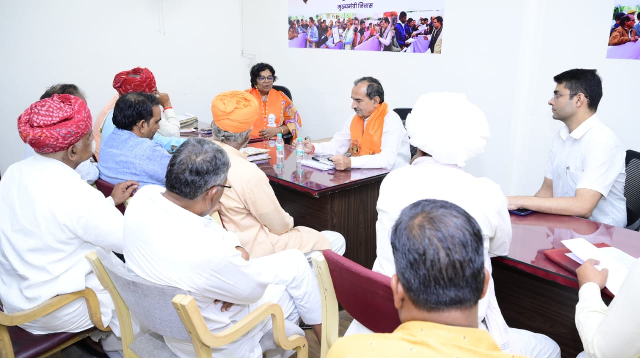 भाजपा प्रदेश अध्यक्ष मदन राठौड़ ने आगामी उपचुनावों को लेकर कार्यकर्ताओं को दिया जीत का मंत्र