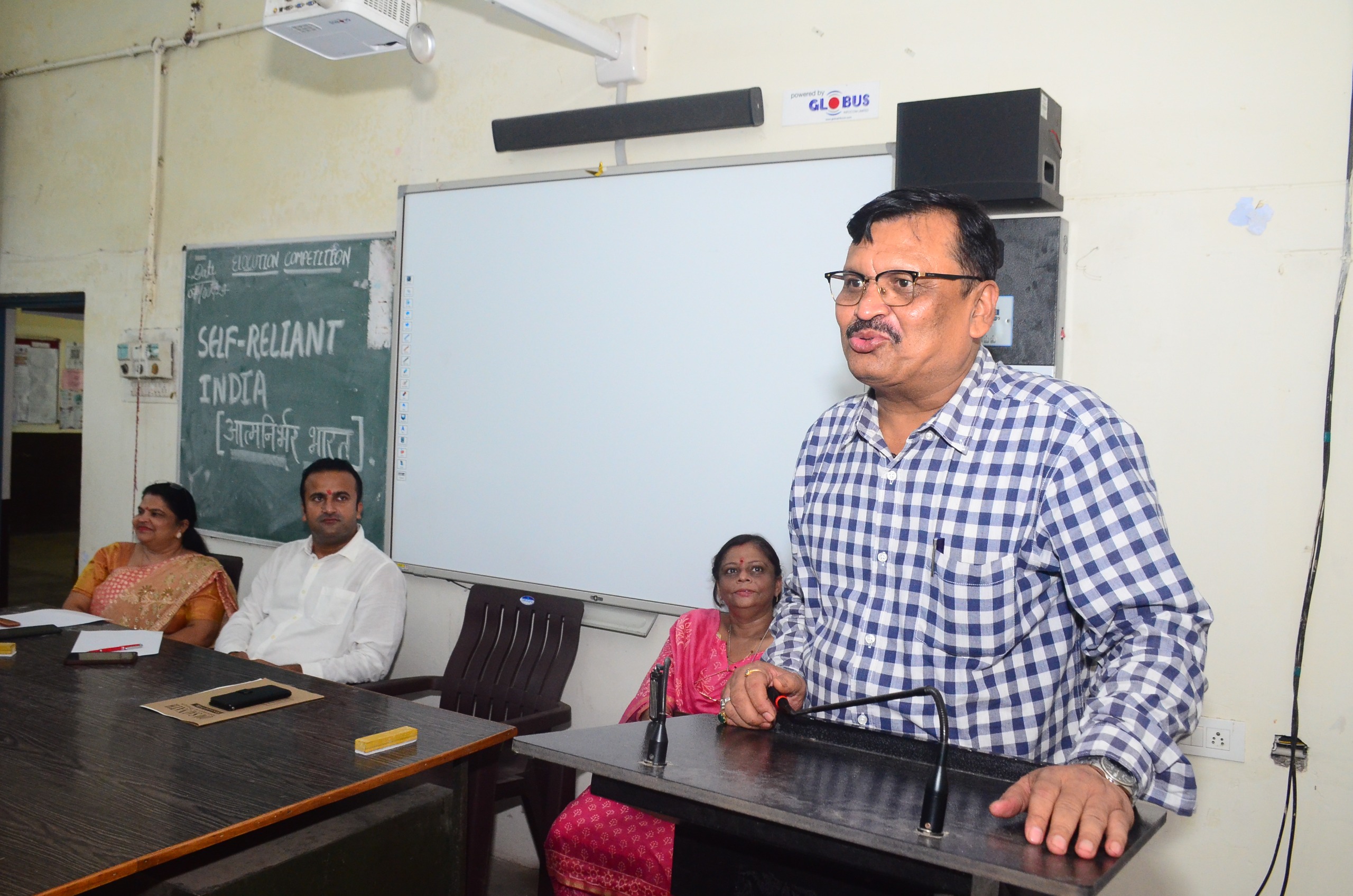 समाजशास्त्र विभाग में आयोजित हुई भाषण प्रतियोगिता, 18 प्रतिभागियों ने रखे विचार*