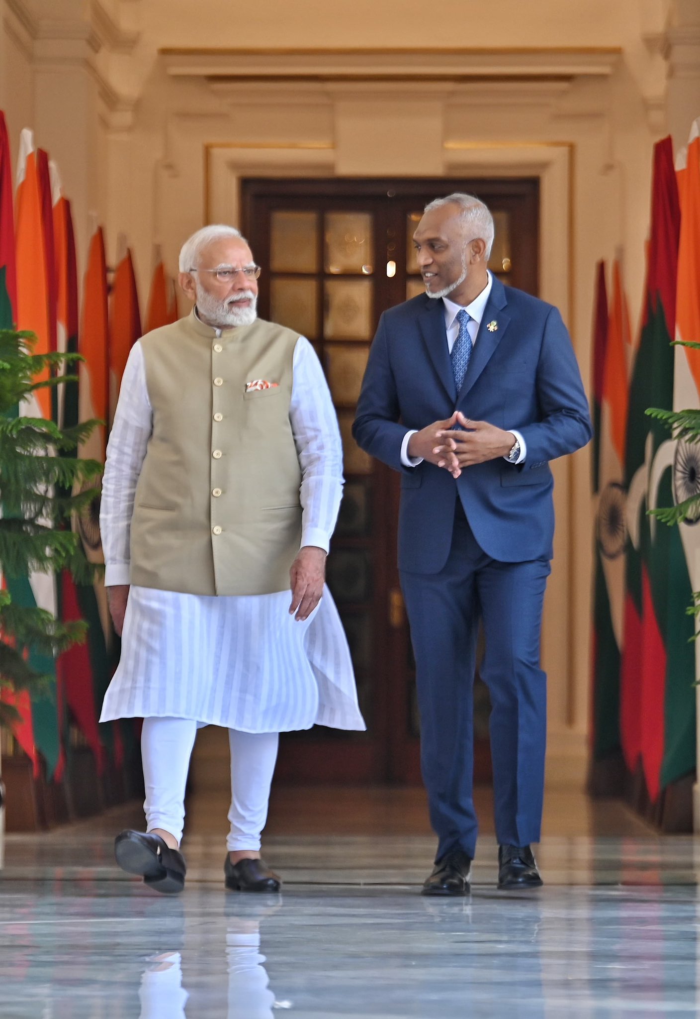 India Maldives Talk Modi and Moizzu India Maldives Talk Modi and Moizzu