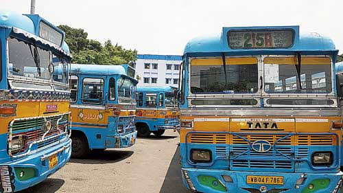 कोलकाता की बसें कोलकाता की बसें