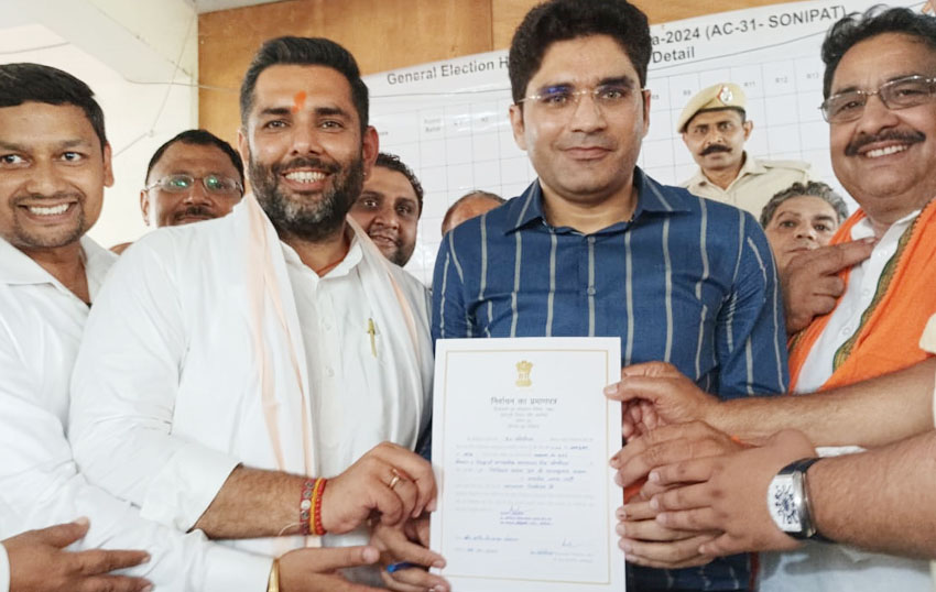 सोनीपत—31 बीजेपी उम्मीदवार निखिल मदान सोनीपत—31 बीजेपी उम्मीदवार निखिल मदान