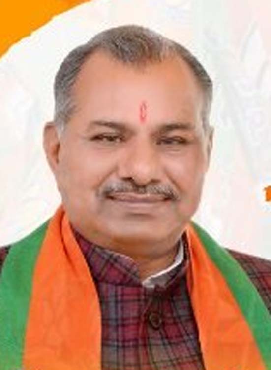 फोटो नंबर-04: सोहना से विजयी भाजपा प्रत्याशी तेजपाल तंवर।