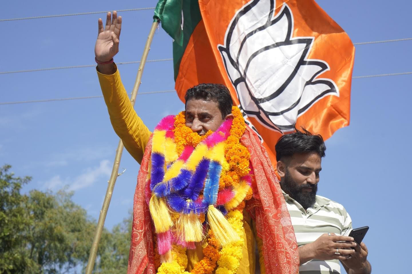 BJP's Rajeev Jasrotia won from Jasrota BJP's Rajeev Jasrotia won from Jasrota