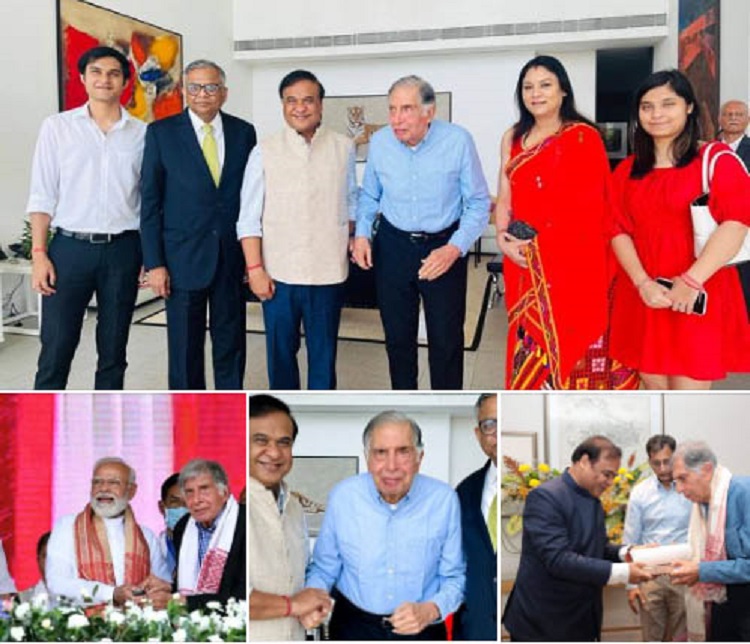 असमः मुख्यमंत्री डॉ. हिमंत बिश्व सरमा द्वारा सोशल मीडिया पर शेयर किया गया फोटो असमः मुख्यमंत्री डॉ. हिमंत बिश्व सरमा द्वारा सोशल मीडिया पर शेयर किया गया फोटो