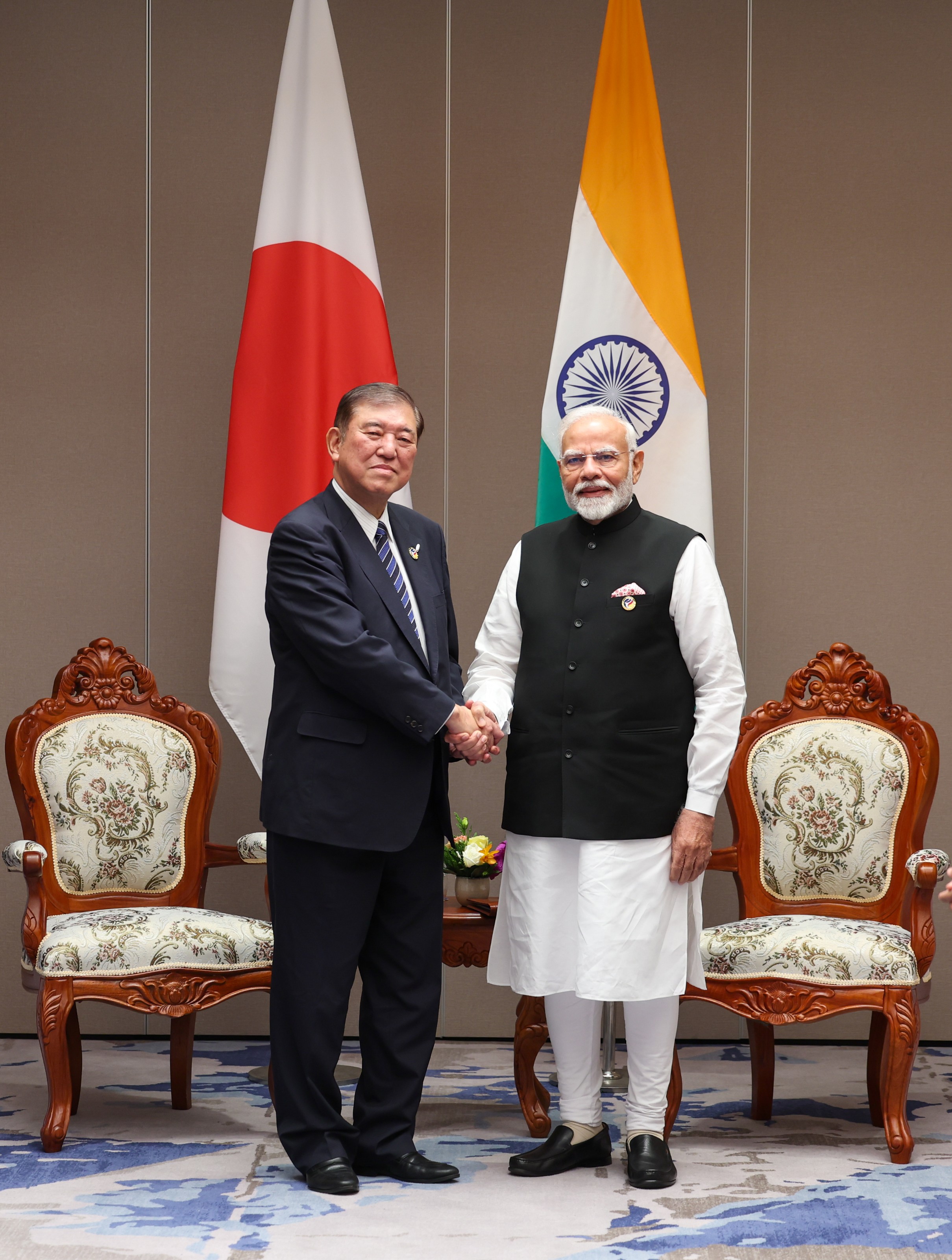 PM Modi Met Japan PM PM Modi Met Japan PM