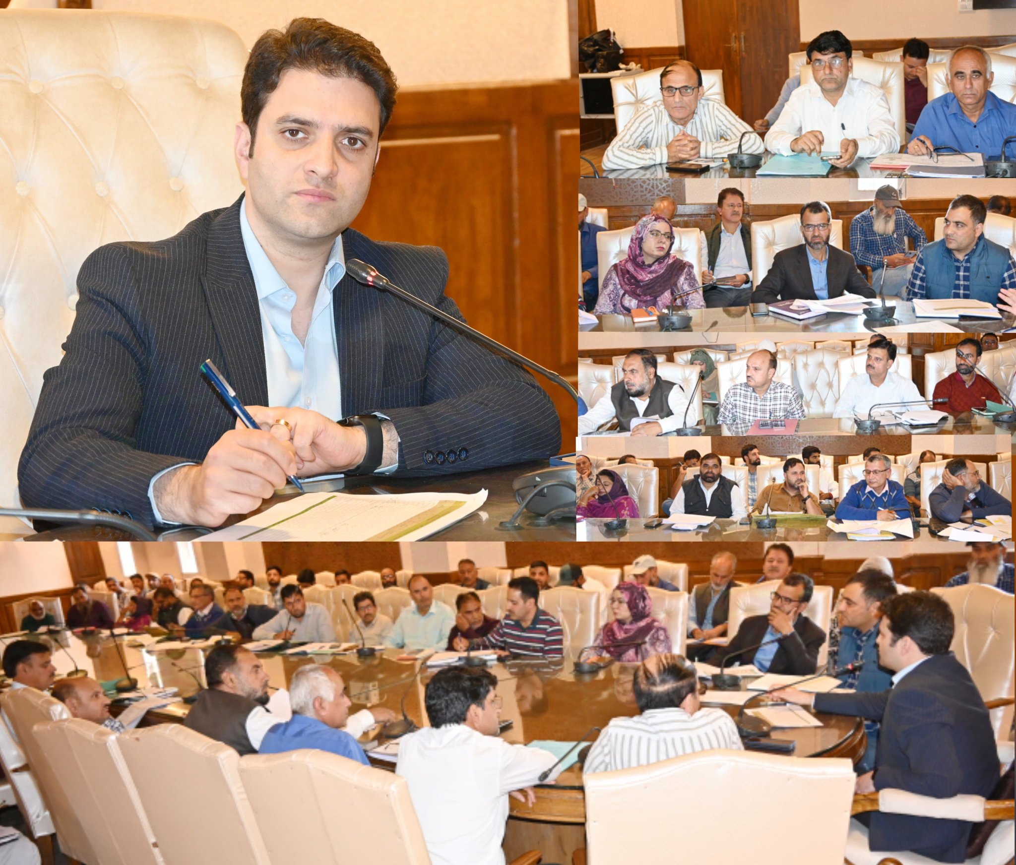 जिला कैपेक्स के तहत भौतिक और वित्तीय उपलब्धियों की समीक्षा की जिला कैपेक्स के तहत भौतिक और वित्तीय उपलब्धियों की समीक्षा की