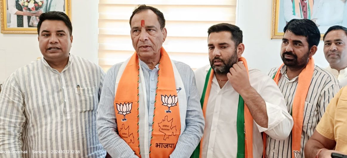 12 Snp-1 सोनीपत: पत्रकारेंा से बात करते हुए भाजपा प्रदेश अध्यक्ष मोहन लाल बडौली, विधयक निखिल मदान, विधायक पवन खरखौदा, जिला अध्यक्ष जसबीर दोदुआ, निशंात छौक्कर। 12 Snp-1 सोनीपत: पत्रकारेंा से बात करते हुए भाजपा प्रदेश अध्यक्ष मोहन लाल बडौली, विधयक निखिल मदान, विधायक पवन खरखौदा, जिला अध्यक्ष जसबीर दोदुआ, निशंात छौक्कर।