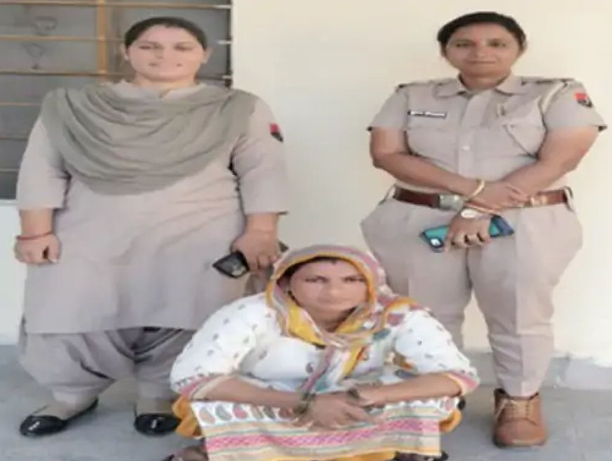 नवरात्र मेले में डेढ़ लाख के गहने चुराने वाली महिला गिरफ्तार नवरात्र मेले में डेढ़ लाख के गहने चुराने वाली महिला गिरफ्तार