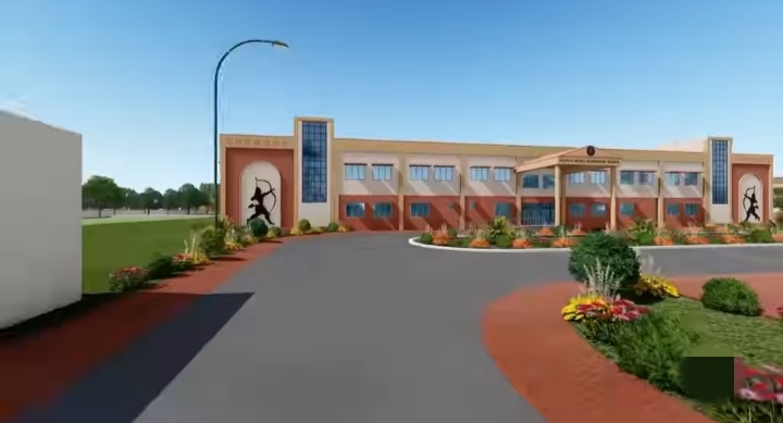 गुवाहाटी: असम में प्रस्तावित 17 'एकलव्य मॉडल आवासीय विद्यालय' का माडल चित्र। गुवाहाटी: असम में प्रस्तावित 17 'एकलव्य मॉडल आवासीय विद्यालय' का माडल चित्र।