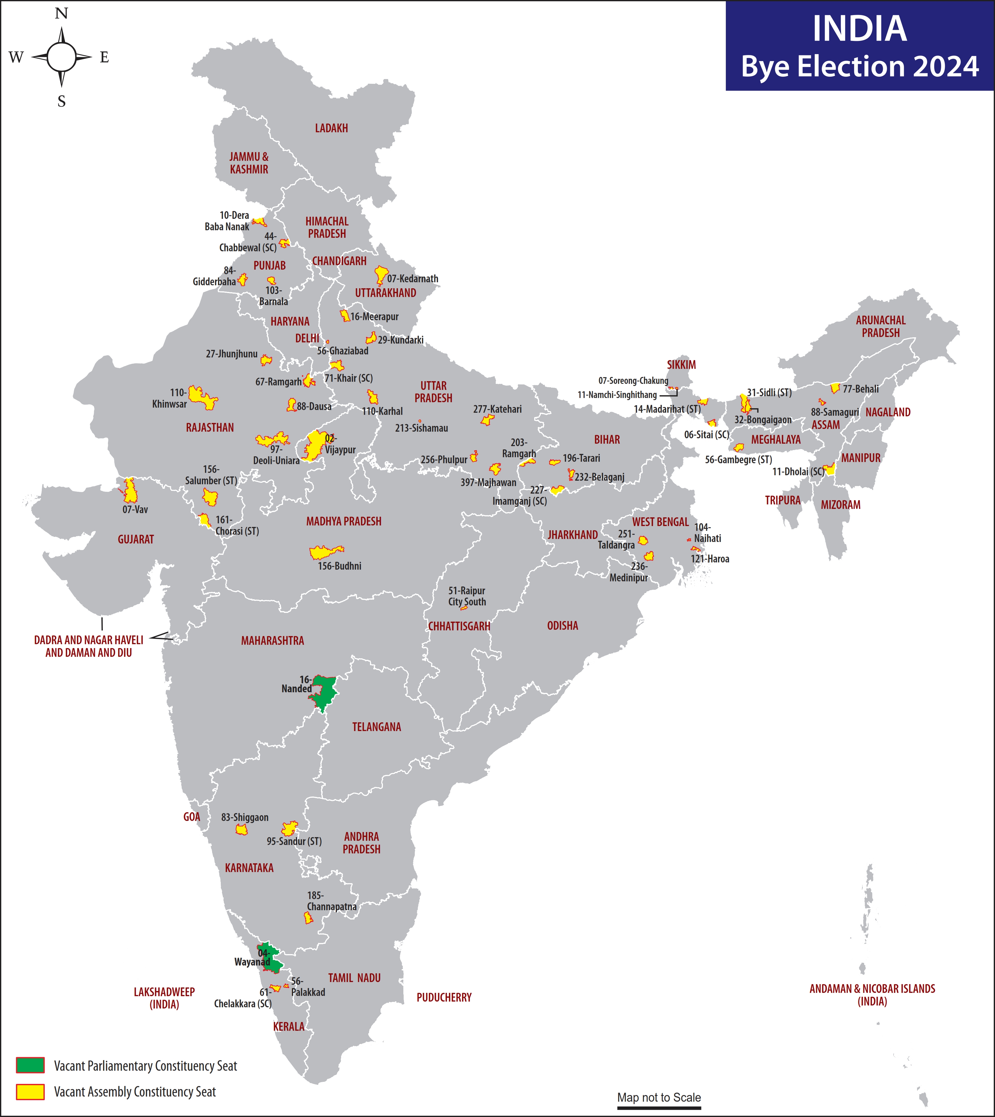 By Election for 48 AC and Two PC By Election for 48 AC and Two PC