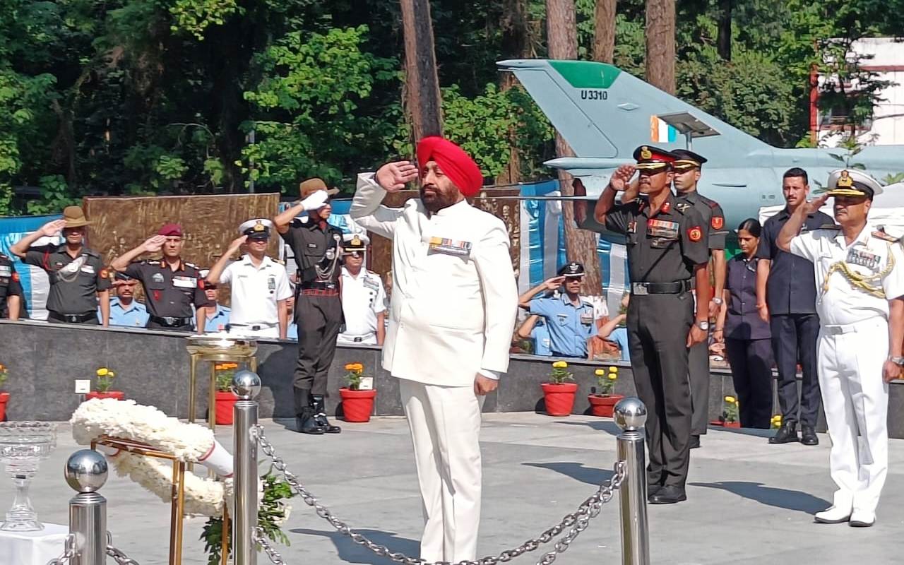 राज्यपाल लेफ्टिनेंट जनरल गुरमीत सिंह (सेनि)। राज्यपाल लेफ्टिनेंट जनरल गुरमीत सिंह (सेनि)।