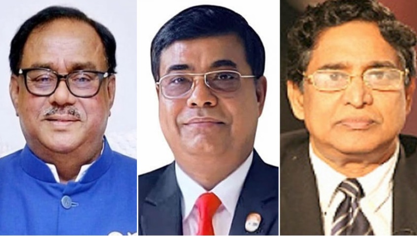 साधन चंद्र मजूमदार, जहांगीर आलम और अब्दुर रज्जाक (बाएं से दाएं)। फोटो-इंटरनेट मीडिया साधन चंद्र मजूमदार, जहांगीर आलम और अब्दुर रज्जाक (बाएं से दाएं)। फोटो-इंटरनेट मीडिया